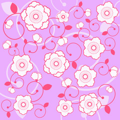 floral background vector