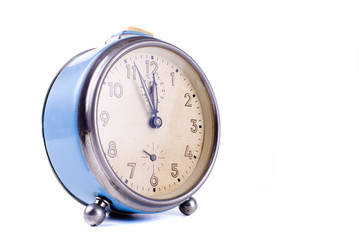 Blue alarm Clock