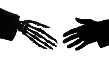 Fototapeta premium Deadly handshake