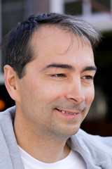 Obraz premium homme heureux