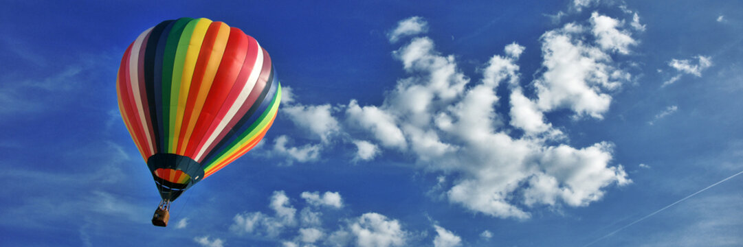 Nuages et ballon