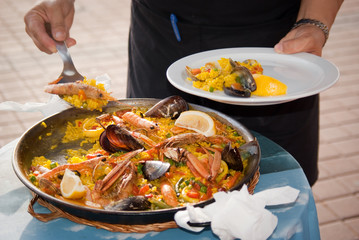 Spanish paella