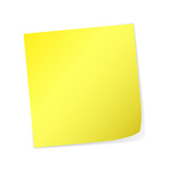 yellow post-it