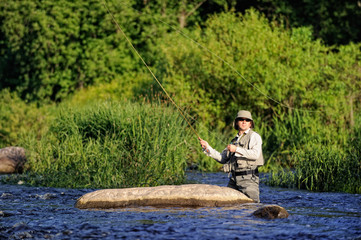 Fly-fishing