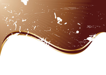 Vector grunge chocolate background