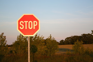 Stop-Schild