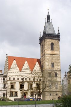 town-hall in new town - prague