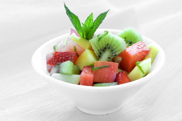 bowl of fruit salad