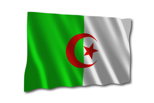 Algerien Flagge algeria flag