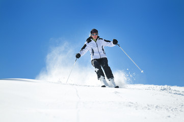 winer woman ski