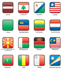 Flag icon set (part 7)