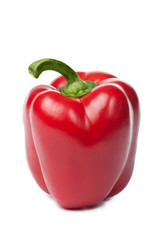 ripe paprika isolated