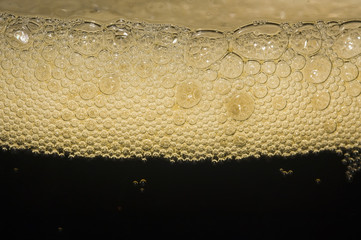 Irish black beer backgrownd macro close-up