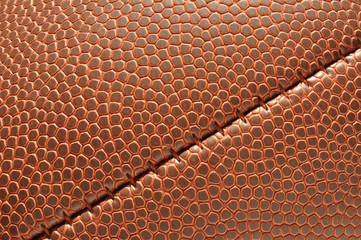 Close-up of Football Texture