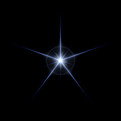 Lens Flare Star Burst - 15173387