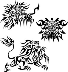 Tribal lions
