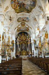 Fototapeta premium Klosterkirche Dietramszell