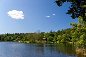 Wochenendhaus am Meer um Stockholm