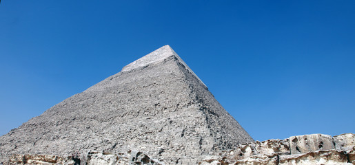 Fototapeta na wymiar The Pyramid of Khafre