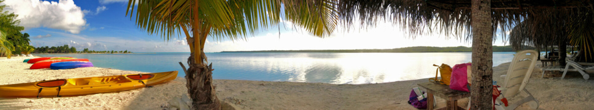 Aitutaki Panoramic View