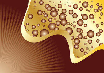 Vector chocolate background; clip-art