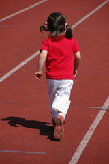 Laufendes M&auml;dchen