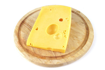 yellow cheese chunk