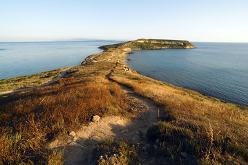 vista panoramica di una baia