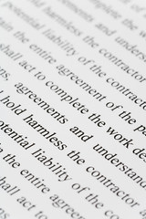 Fototapeta premium Text Background