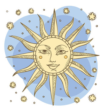 recommend clip art: Sun Face