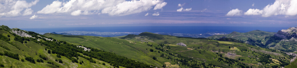 Fototapeta na wymiar Pasiego Dolina (panorama)