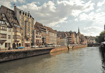 Naklejka premium Fachwerkhaeuser in Strassburg