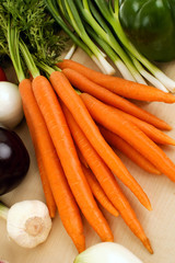 Healthy fresh vegetables