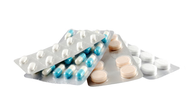 Plaquettes tablettes divers m&eacute;dicaments