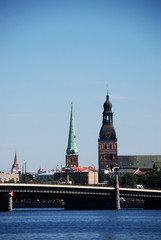 Obraz premium Riga - capital city of Latvia