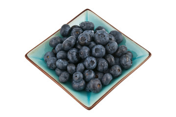 Blueberries on a plate