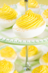 Swirly Deviled Eggs