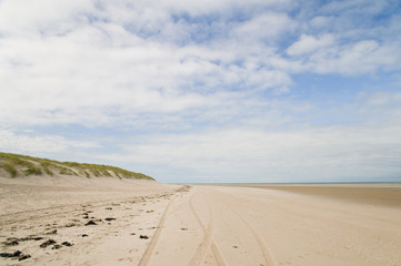 Fototapeta na wymiar Empty beach