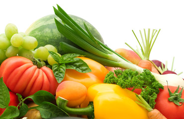 bio fresh fruits and vegetables