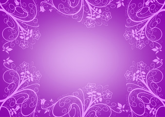 Floral Design als Karte