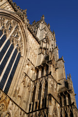 Fototapeta na wymiar York Minster Cathedral