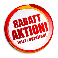 Rabatt Aktion! Button