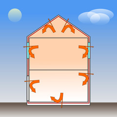 Fully insulated house © Dan Marsh