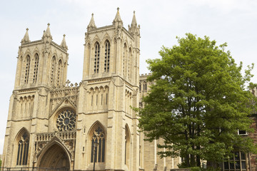 Exterior Of Bristol Cathedral,UK