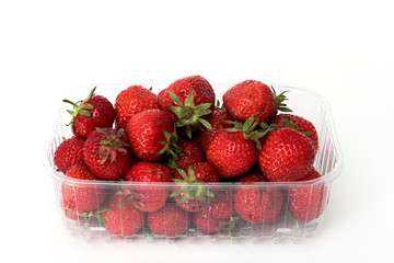 Schale mit Erdbeeren