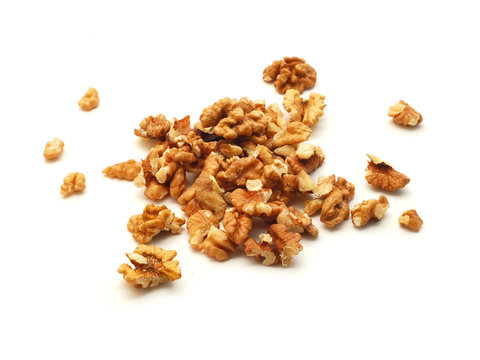 walnuts isolated