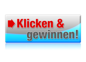 Klicken und gewinnen! Button