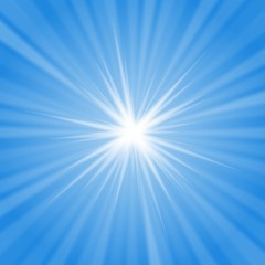 Obraz premium Sunny Sky - Blue