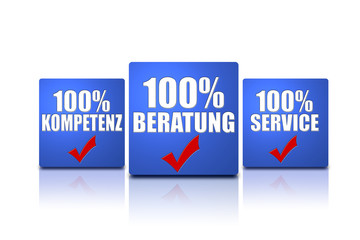 Beratung Service Kompetenz