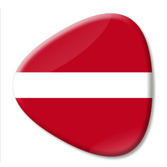 Lettlandbutton dreieckig